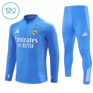 Real Madrid Trainingspullover-Set 25/26 für Kinder Blau