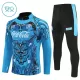 SSC Napoli Trainingspullover-Set 25/26 für Kinder Blau