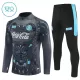 SSC Napoli Trainingspullover-Set 25/26 für Kinder Schwarz