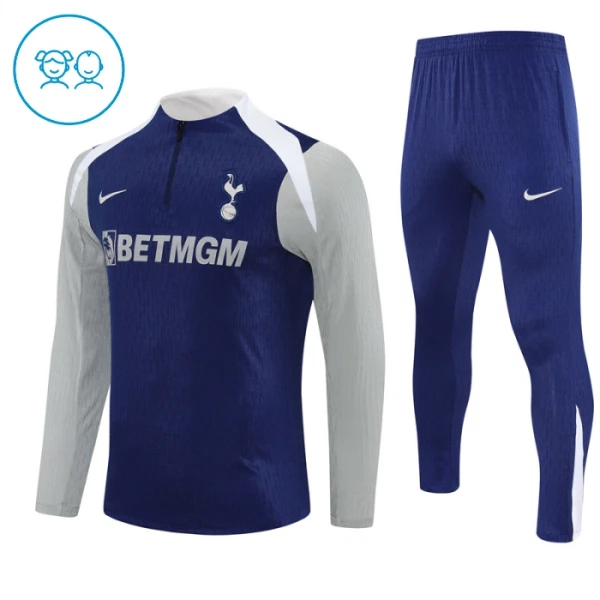 Tottenham Hotspur Trainingspullover-Set 25/26 für Kinder Navy