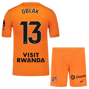 Atlético Madrid Jan Oblak 13 Torwart Trikot 25/26 für Kinder Orange Atlético Madrid Jan Oblak 13 Torwart Trikot 25/26 für Kinder Orange