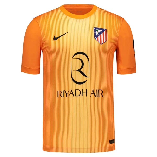 Atlético Madrid Jan Oblak 13 Torwart Trikot 25/26 für Kinder Orange