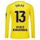 Atlético Madrid Jan Oblak 13 Torwart Trikot 25/26 Langarm für Herren Gelb