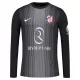 Atlético Madrid Jan Oblak 13 Torwart Trikot 25/26 Langarm für Herren Schwarz