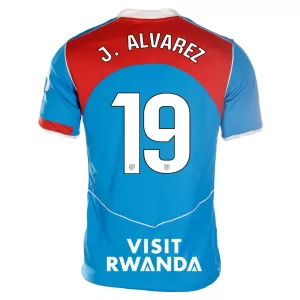 Atlético Madrid Julián Álvarez 19 Ausweichtrikot 25/26 für Kinder