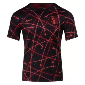 Atlético Madrid Pre-Match Trikot 25/26 für Herren Schwarz Atlético Madrid Pre-Match Trikot 25/26 für Herren Schwarz