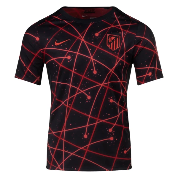 Atlético Madrid Pre-Match Trikot 25/26 für Herren Schwarz