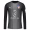 Atlético Madrid Torwart Trikot 25/26 Langarm für Herren Schwarz