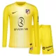 Atlético Madrid Torwart Trikot 25/26 Langarm für Kinder Gelb