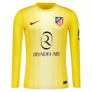 Atlético Madrid Torwart Trikot 25/26 Langarm für Kinder Gelb