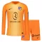 Atlético Madrid Torwart Trikot 25/26 Langarm für Kinder Orange