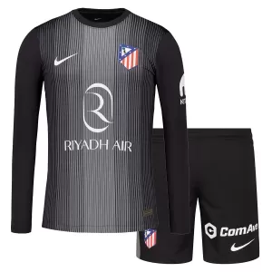 Atlético Madrid Torwart Trikot 25/26 Langarm für Kinder Schwarz Atlético Madrid Torwart Trikot 25/26 Langarm für Kinder Schwarz