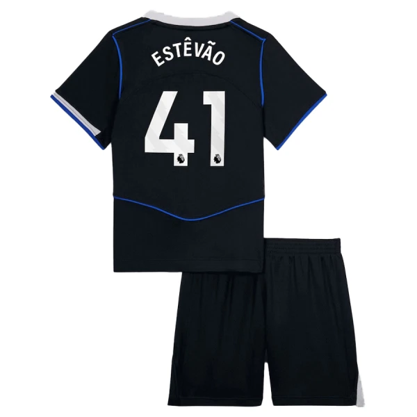 Chelsea Estevao 41 Ausweichtrikot 25/26 für Kinder