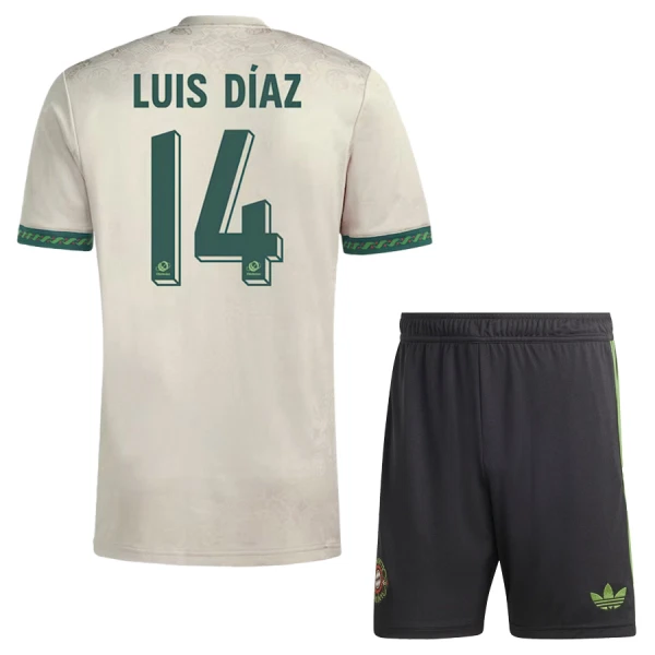 FC Bayern München Oktoberfest Luis Díaz 14 Trikot 25/26 für Kinder