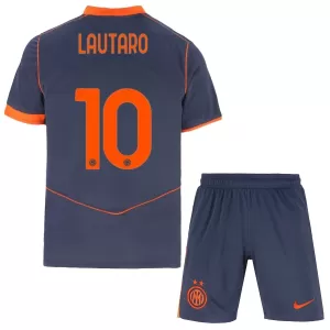 Inter Milan Lautaro Martínez 10 Ausweichtrikot 25/26 für Kinder