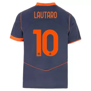 Inter Milan Lautaro Martínez 10 Ausweichtrikot 25/26 für Kinder