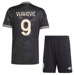 Juventus Dušan Vlahovic 9 Ausweichtrikot 25/26 für Kinder Juventus Dušan Vlahovic 9 Ausweichtrikot 25/26 für Kinder