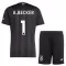 Liverpool Alisson Becker 1 Torwart Trikot 25/26 für Kinder Schwarz