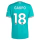 Liverpool Cody Gakpo 18 Ausweichtrikot 25/26 für Kinder