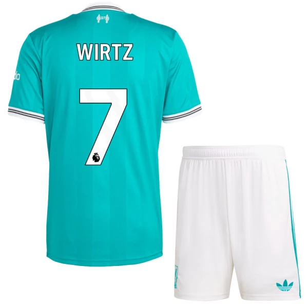 Liverpool Florian Wirtz 7 Ausweichtrikot 25/26 für Kinder