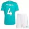 Liverpool Virgil van Dijk 4 Ausweichtrikot 25/26 für Kinder