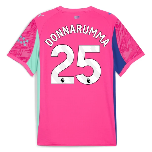 Manchester City Gianluigi Donnarumma 25 Torwart Trikot 25/26 für Herren Rosa