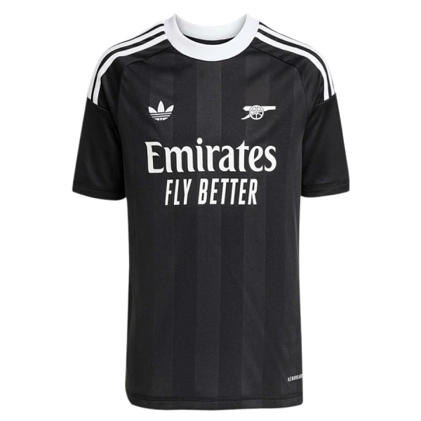 Arsenal Torwart Trikot 25/26 für Herren Schwarz
