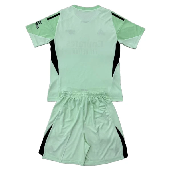Arsenal Torwart Trikot 25/26 für Kinder Grün