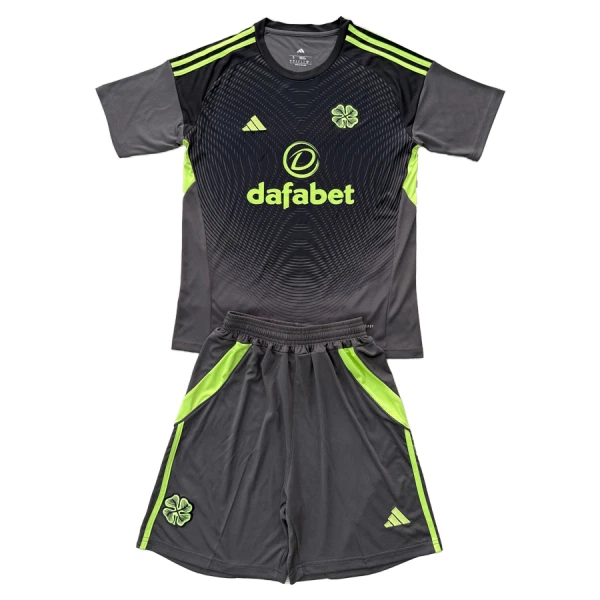 Celtic FC Torwart Trikot 25/26 für Kinder Schwarz