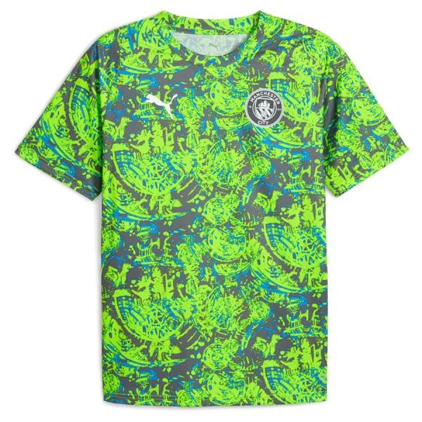 Manchester City Pre-Match Trikot 25/26 für Herren Grün