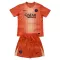 Paris Saint-Germain Torwart Trikot 25/26 für Kinder Orange