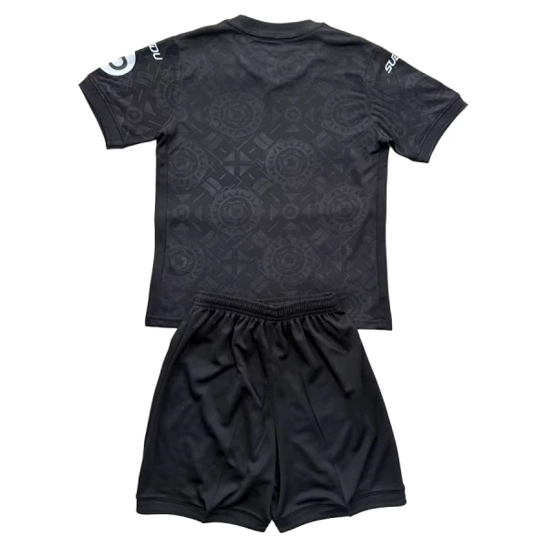 Wolverhampton Wanderers Torwart Trikot 25/26 für Kinder Schwarz