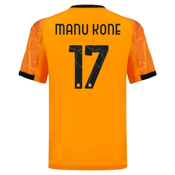 AS Roma Manu Kone 17 Auswärtstrikot 25/26 für Herren