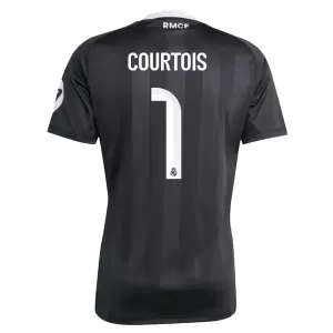 Real Madrid Thibaut Courtois 1 Torwart Trikot 25/26 für Herren Schwarz Real Madrid Thibaut Courtois 1 Torwart Trikot 25/26 für Herren Schwarz