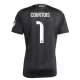 Real Madrid Thibaut Courtois 1 Torwart Trikot 25/26 für Herren Schwarz