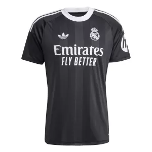 Real Madrid Thibaut Courtois 1 Torwart Trikot 25/26 für Herren Schwarz