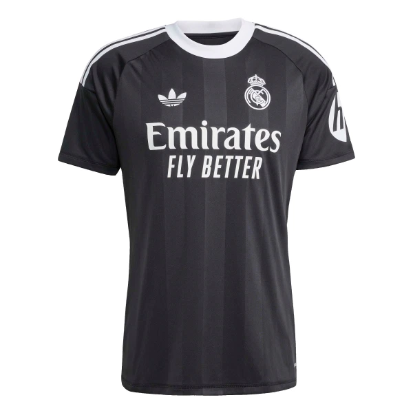 Real Madrid Torwart Trikot 25/26 für Herren Schwarz