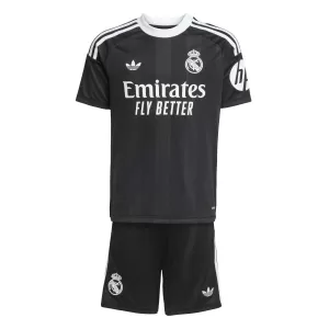 Real Madrid Torwart Trikot 25/26 für Kinder Schwarz Real Madrid Torwart Trikot 25/26 für Kinder Schwarz