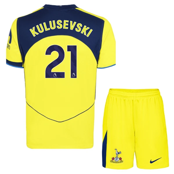 Tottenham Hotspur Dejan Kulusevski 21 Ausweichtrikot 25/26 für Kinder