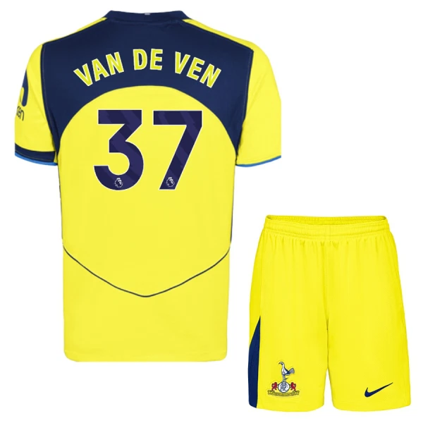 Tottenham Hotspur Van De Ven 37 Ausweichtrikot 25/26 für Kinder Tottenham Hotspur Van De Ven 37 Ausweichtrikot 25/26 für Kinder