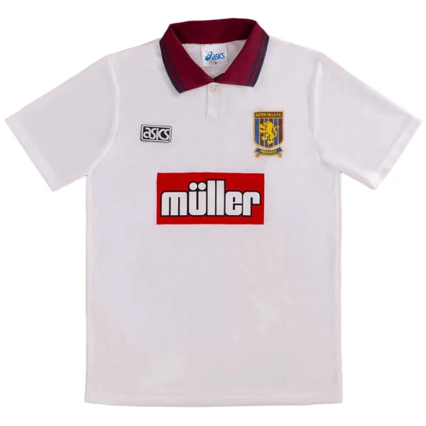 Aston Villa 1994-95 Heimtrikot Retro für Herren Aston Villa 1994-95 Heimtrikot Retro für Herren