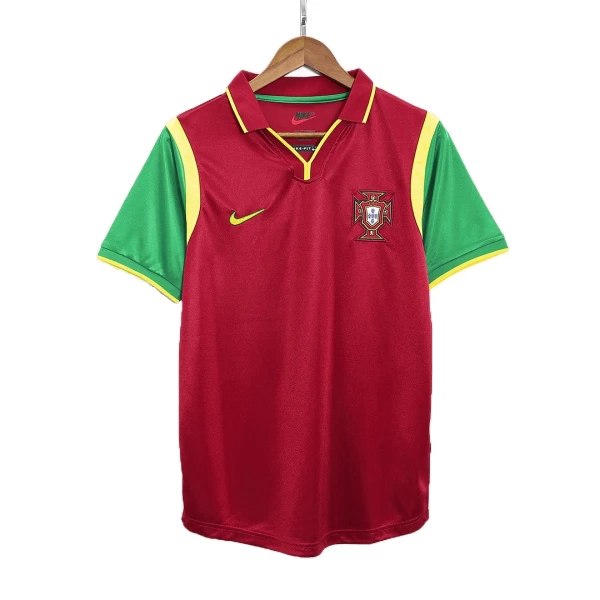 Portugal Heimtrikot Retro 1998 für Herren Portugal Heimtrikot Retro 1998 für Herren