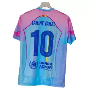 Barcelona Lamine Yamal 10 Trikot 25/26 für Herren Blau (Speziell)
