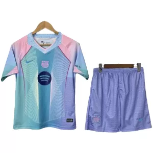 Barcelona Trikot 25/26 für Kinder Blau (Speziell)