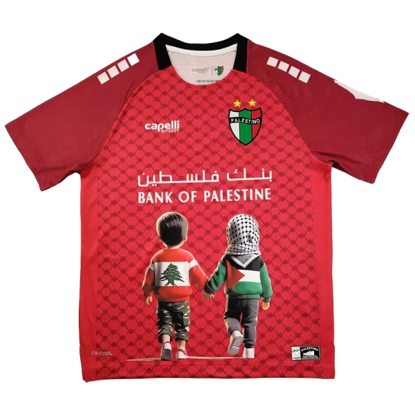 Club Deportivo Palestino Trikot 2025 für Herren Rot (Speziell) Club Deportivo Palestino Trikot 2025 für Herren Rot (Speziell)