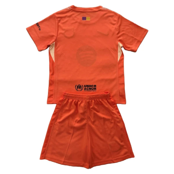 FC Barcelona Torwart Trikot 25/26 für Kinder Orange
