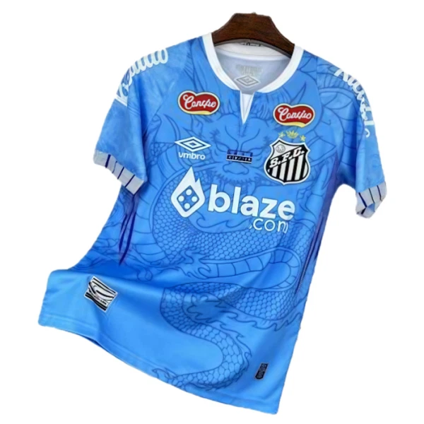 Santos FC Trikot 25/26 Dragon für Herren Blau Santos FC Trikot 25/26 Dragon für Herren Blau