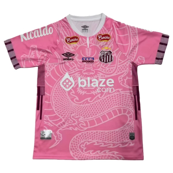 Santos FC Trikot 25/26 Dragon für Herren Rosa Santos FC Trikot 25/26 Dragon für Herren Rosa