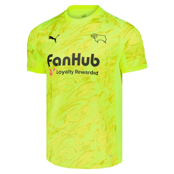 Derby County Torwart Trikot 25/26 für Herren Gelb Derby County Torwart Trikot 25/26 für Herren Gelb