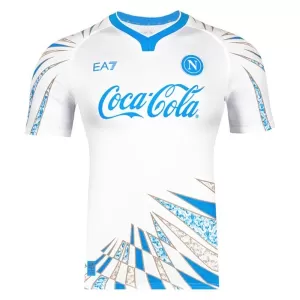 SSC Napoli Pre-Match Trikot 25/26 für Herren Weiß SSC Napoli Pre-Match Trikot 25/26 für Herren Weiß
